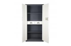 China Smart Electronic Safe Metal Vertical Filing Cabinet 0.8mm Thickness supplier