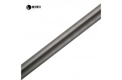 China Simple Finials Pipe Curtain Rods Set Aluminum Alloy Material supplier