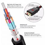PVC CCS 18gbps 3m Gold Plated 4k HDMI Cable For Multimedia for sale