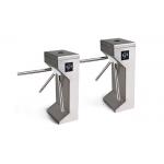 Mechanical Drive Tripod Turnstile Gate SUS304 RFID LED Indicator Half Height for sale