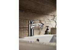 China Single-Hole Installation Wash basin Faucet Single-Hole Chrome supplier