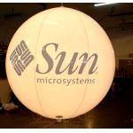 Customized design advertising inflatable balloon with light inside for sale