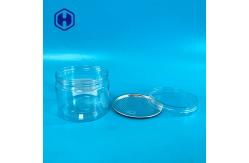 China Bpa Free Biscuits Plastic Clear Plastic Cans With Screw Lids supplier