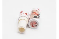 China Chinoiserie Pattern 3.8g Compostable Lip Balm Tubes supplier