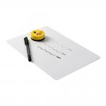 Magnetic Removable Reusable Whiteboard Notebook A4 Dry Erase Board for sale