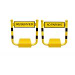 Plastic Coating H 6s 7AH Parking Barrier Lock 3.00mm steel for sale