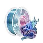Tri Color PLA Filament For 3D Printer Silk Red Blue Cyan 3d Printing Filament for sale