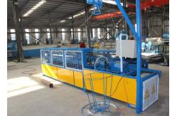 China Plc Single Wire Chain Link Fence Machine Galvanized Automatic supplier