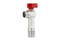 China Angle Hardware Tools Brass Pressure Relief Ball Valve NPT / BSP Thread OEM supplier