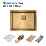 Single Bowl 16 Gauge 23 Inch Undermount Stainless Steel Sink Brushed for sale