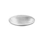 15 inch perforated round aluminum pizza pan punched pizza tray baking tray for bakery or restaurant or bar for sale