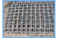 China High Manganese Steel Crimped Wire Mesh Vibrating Screen Crusher Screen Mesh supplier