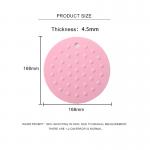 Round Thick Silicone Heat Resistance Silicone Placemat Hot Pads