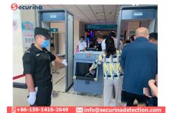 China 668mm Height 80kv X Ray Baggage Scanner Introscope For Security supplier