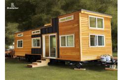 China Fully Assembled Trailer Prefab Tiny House For Mobile Kiosk, Mobile Office supplier