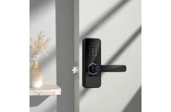 China TuyaSmart TTlock Wifi Door Lock Unlock Via Fingerprint Password Key supplier