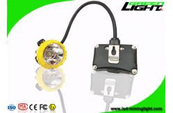 China Anti Explosive Mining Cap Lights 15000 Lux IP68 With 6.8Ah Panasonic Battery supplier