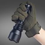 Self Defense Lumintop T5 Flashlight , Big Attacking Head High Intensity Flashlight for sale