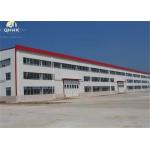 Steel Structure Workshop Customized Steel Frame Factory With Windproof Grade 12 for sale