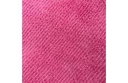 China 220gsm Warp Knitted Red Microfiber Fabric 40x40 Piped 80% Polyester supplier