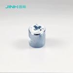 Black Nickel Plated Cam Lock Fitting, Cabinet Connector For Rta Furniture for sale