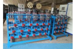 China 8 Inch Vertical Friction Tension Pay Off For Bunching Machine supplier