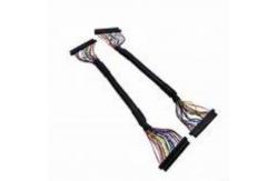 China Black LVDS Cable with Copper Conductor Material and 105C Rated Temperature supplier