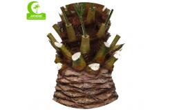 China Aesthetic Height 280cm Artificial Tropical Tree For Office Decoration supplier