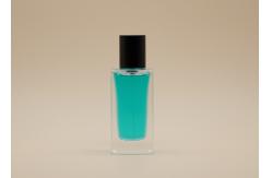 China Easy Refill Custom Glass Perfume Bottles Cylinder Cap For Personal Care supplier