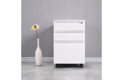 China Assembled Structure A4 File 3 Drawer Mobile Pedestal supplier