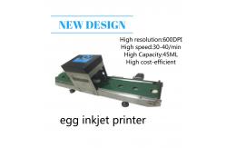 China Expiry Date Egg Stamping Equipment , Electronic Inkjet Coding Machine For Eggs supplier