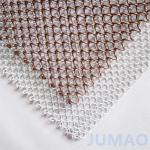 Sprial Mesh Metal Coil Space Divider Unliminated Max With Customized Hole Size for sale