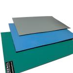 Blue Black Grey Green ESD Rubber Mat For Electronic Assembly 120cm X 90cm for sale