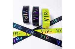 China Personalized Tyvek Printed Paper Wristbands For Events Temperature Resistant supplier
