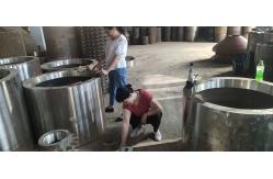 China Cement Roller Press Machine 25/40 2mm Roller Shell Castings And Forgings supplier