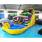 Jumping Bouncer Outdoor Inflatable Water Slides For Kindergarten for sale