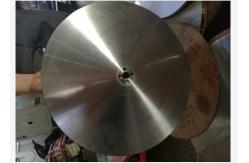 China CR Plating Steel Exercise Bike Wheel 460mm Dimension By Polishing Treatment supplier