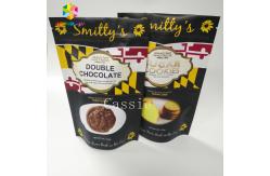 China Customized Plastic Snack Bag Packaging Aluminum Laminated Foil Zip Lock Stand Up Pouch supplier