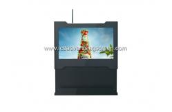 China Genevision LCD Advertising Screen Ad Player With Cell Phone Charging Station supplier