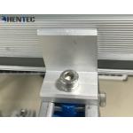 Mill Finished / Anodized Solar End Clamp Solar Mounting Systems Customized Dimensions for sale