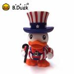 B.Duck Colorful Duck Cute Customized OEM ODM Plastic Piggy Bank Toy for sale