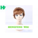 Natural Micro Box Braid Short Synthetic Wigs No Tangle for sale