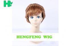China Natural Micro Box Braid Short Synthetic Wigs No Tangle supplier