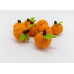 4cm Halloween Pumpkin Wool Felt Balls Creating Halloween Atmosphere for sale