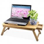 bamboo large serving trays with folding legs and desk for sale