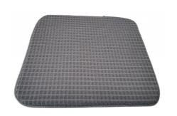 China Gray Polyester Microfiber Dish Drying Mat For Dining Table supplier