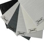 100% Polyester White Coating Plain Pattern Polyester Roller Blinds Fabrics For Window for sale