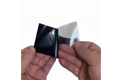 China 500mm Release Liner Service Black Polyimide Adhesive Tape In High Temperature supplier