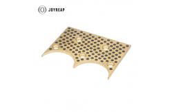 China 500 Solid Lubricant Bronze Graphite Wear Plate For Die Setting Component supplier