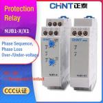 Phase Sequence Phase Failure Protection Relay , Over Under Voltage Protection Relay 380-400V for sale